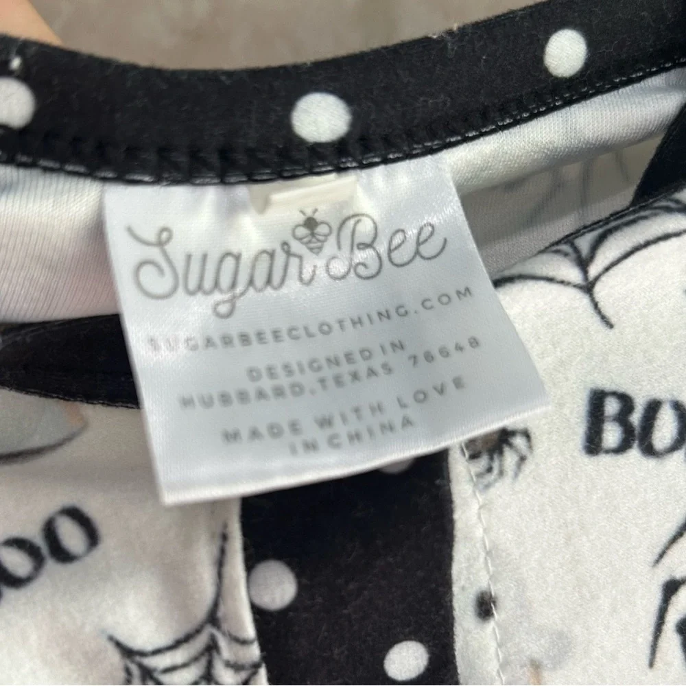 Sugar Bee Halloween Buttflap Pajamas